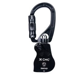 CMC SWIVO™ SINGLE - Seilrolle mit Karabiner und Wirbel
