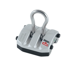 HARKEN INCAR TROLLEY - CURVED RAIL - SWING SHACKLE