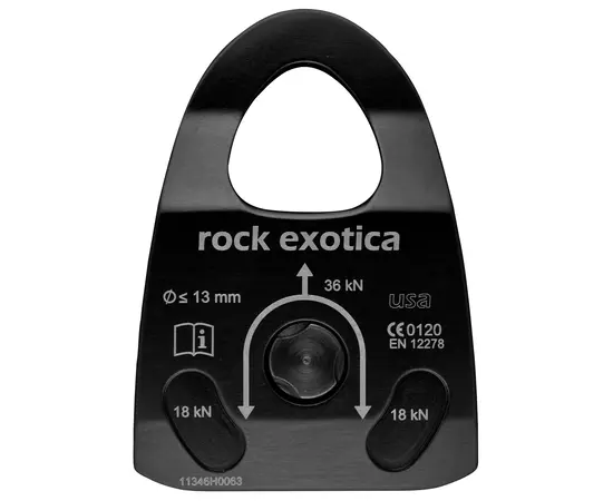 ROCK EXOTICA MACHINED RESCUE PULLEY