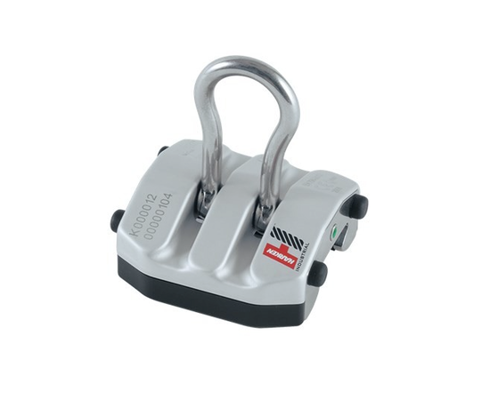 HARKEN INCAR TROLLEY - CURVED RAIL - SWING SHACKLE